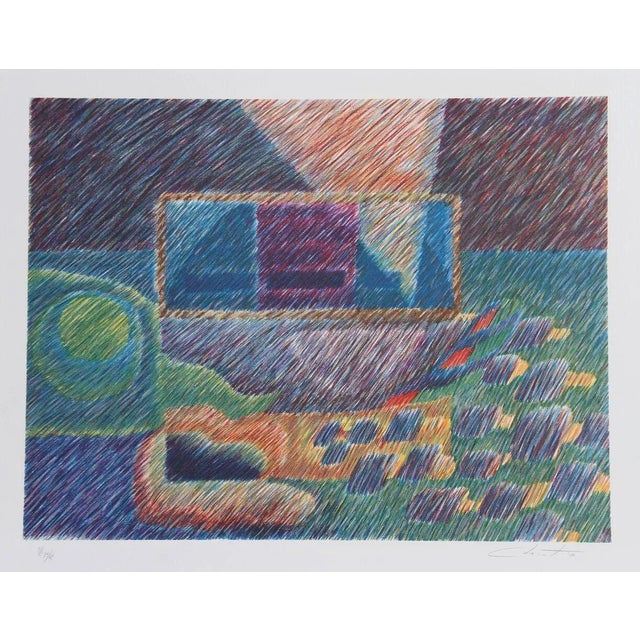 Charles Chamot, "Underwater," Lithograph For Sale
