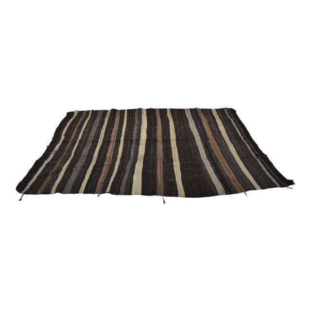 Oushak Anatolian Handwoven Vintage Kilim For Sale