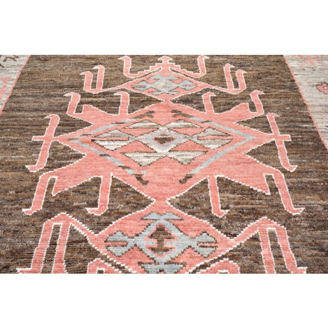 Oushak Hand Knotted Wool Rug, 8'x10'2" For Sale In New York - Image 6 of 6