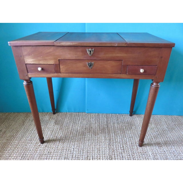 French Solid Cherry Console Table, 1770s For Sale - Image 14 of 14