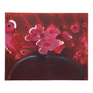 Marilyn’s Flowers Ii, Peter Max