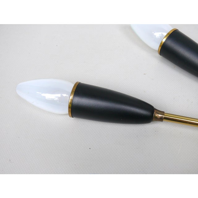 Vintage Wall Light in Brass, 1950s For Sale - Image 9 of 18