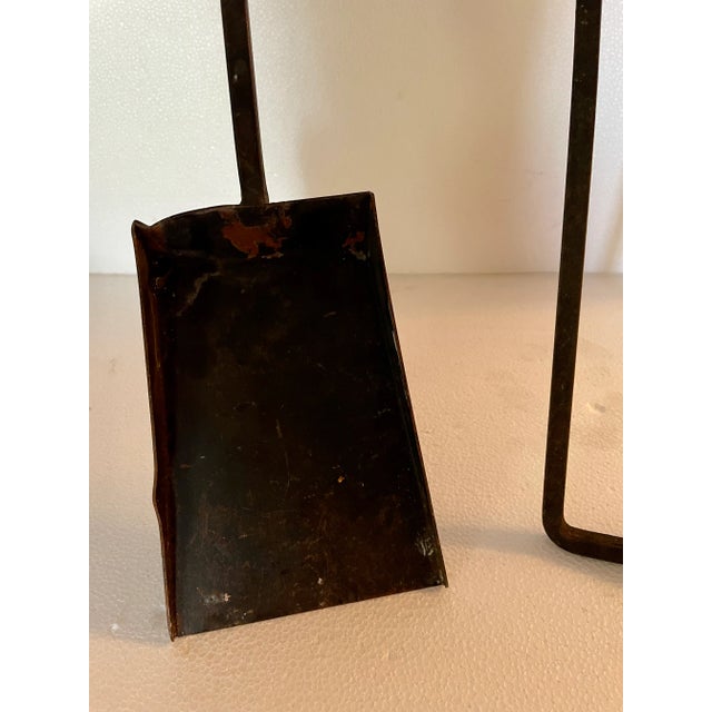 Mid-Century Modern Circa 1950 Mel Bogart Fireplace Tools Usa- 3 Pieces For Sale - Image 3 of 11