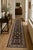 Textile Vintage Hand-Knotted Middle Eastern Floral Runner Rug, Mid-20th Century For Sale - Image 7 of 8