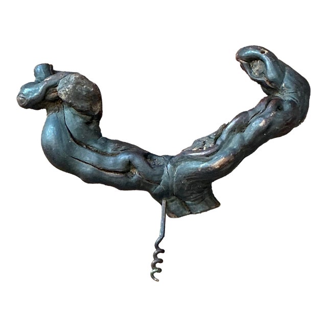 Vintage Boho Branch Corkscrew For Sale