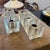 Two 1960s Mid-Century Modern Heavy Murano Glass Italian Wall Sconces by Sciolari For Sale - Image 17 of 18