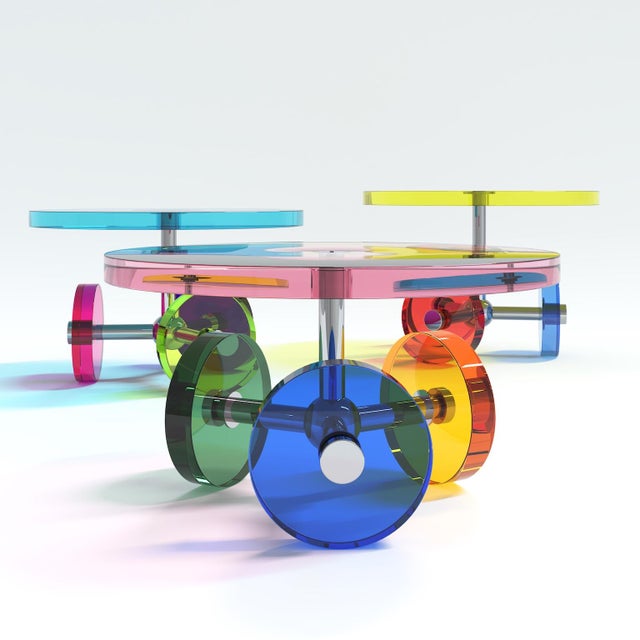 Moulin Model Coffee Table by Studio Superego For Sale - Image 4 of 6