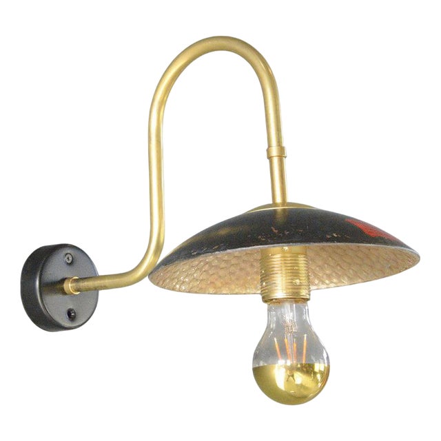 Wall Mounted Mercury Light from Strand London, 1930s For Sale