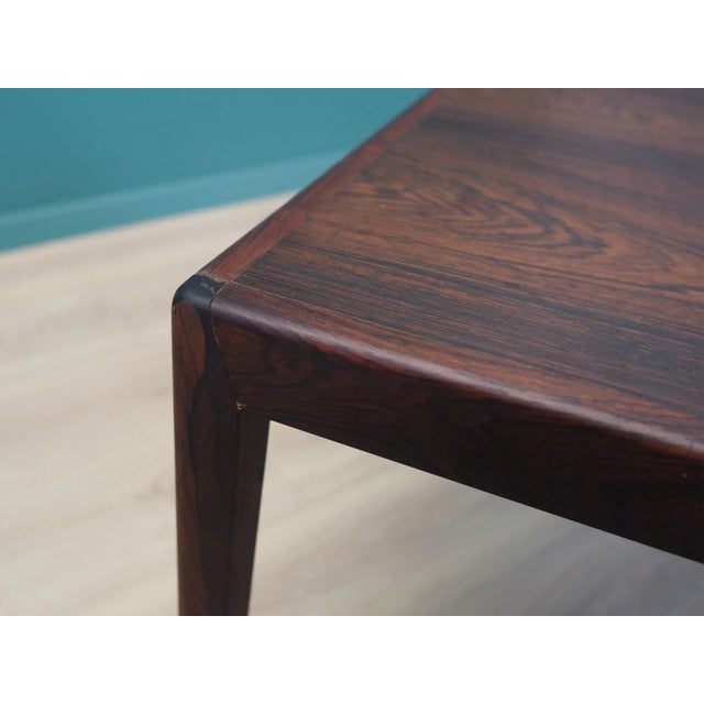 Wood Vintage Danish Rosewood Coffee Table, 1970s For Sale - Image 7 of 12