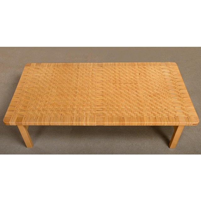 Wood Model 5275 Bench in Oak and Cane by Børge Mogensen, 1972 For Sale - Image 7 of 16