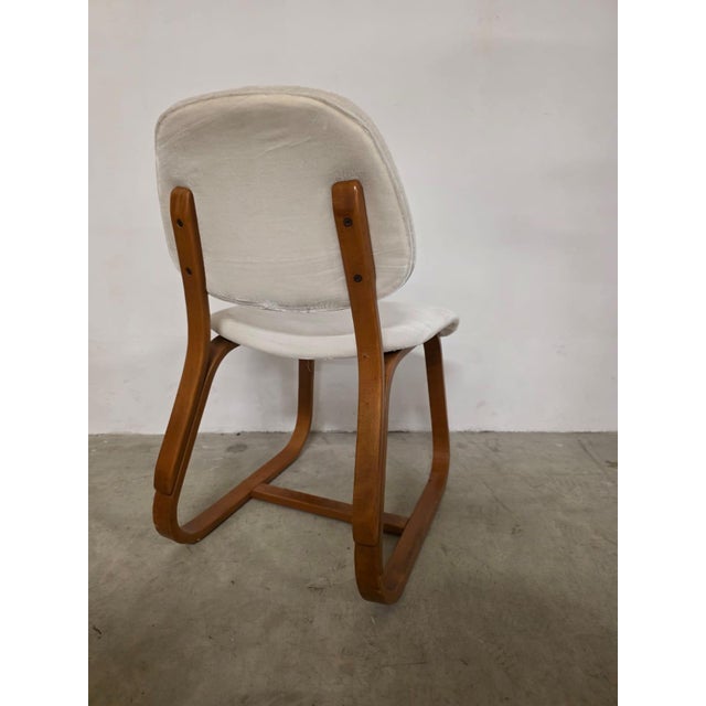 Italian Curved Wooden Chairs, 1960s, Set of 6 For Sale - Image 9 of 18