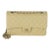 Olive Quilted Caviar Medium Classic Double Flap Handbag For Sale