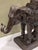 Late 20th Century Large Maitland Smith Bronze Elephant Center Piece For Sale - Image 5 of 15