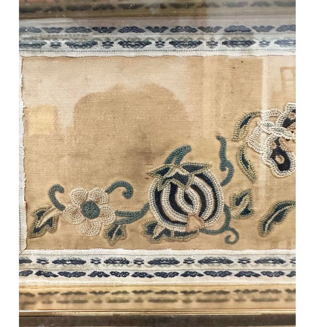 Late 19th Century Pair of Framed Antique Chinese Silk Embroidery Panels For Sale In Los Angeles - Image 6 of 14