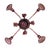 Large Mid-Century Aubergine Murano Chandelier in the Manner of Ercole Barovier For Sale - Image 14 of 16