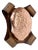 Copper Theatre Wall Light in the style of Stilnovo, Italy, 1950s For Sale