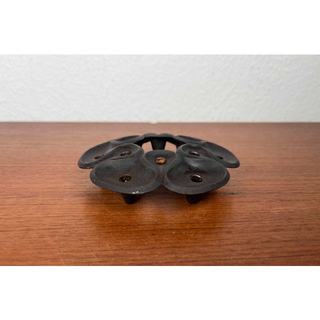 Mid-Century Modern Mid-Century Modern Danish Brutalist Cast Iron Candleholder by Jens Harald Quistgaard, 1960s For Sale - Image 3 of 18