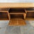 Rare Vintage Danish Modern Floating Top Quarter-Sawn Oak Desk Gunnar Nielsen Tibergaard Attributed For Sale - Image 11 of 12