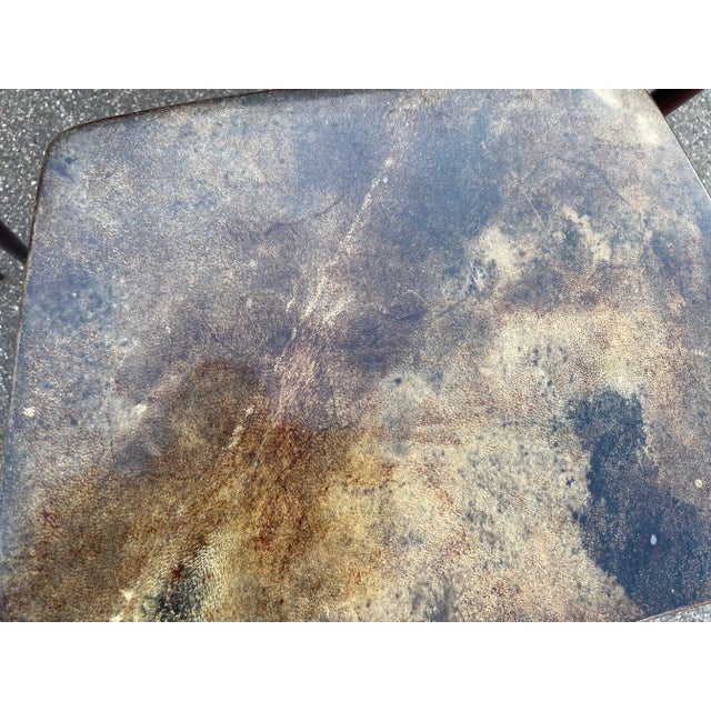 Mid-Century Italian Modern Goatskin Nesting Tables attributed to Aldo Tura, 1967, Set of 3 For Sale - Image 4 of 11