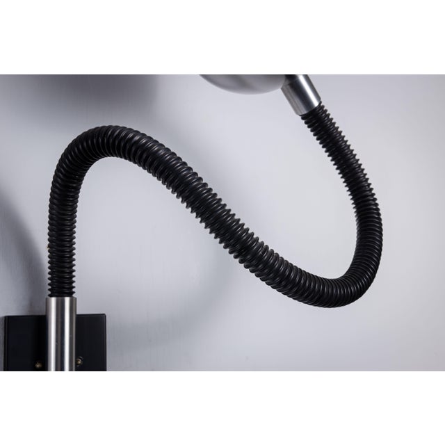 Serpent Wall Lamp by Martine Le Forestier for Raak Amsterdam, 1968 For Sale - Image 14 of 15