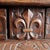 Low Sacristy Sideboard in Carved Oak with 17th Century Elements and 19th Century Alterations For Sale - Image 4 of 18