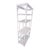 Mid-Century Modern Vintage Bamboo Etagere For Sale - Image 3 of 7