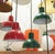 Mid-Century Modern Mid-Century Modern Danish Green Metal Pendant Lamps by Johannes Hammerborg for Fog & Mørup, 1970s, Set of 2 For Sale - Image 3 of 5