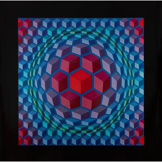 Victor Vasarely, CHEYT MC 4, Etching For Sale