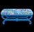 Vintage Hand Painted Chinoiserie Bench For Sale - Image 12 of 14