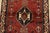 2000 - 2009 Shiraz Rug 3’4” X 5’7” Red Wool Vintage Tribal Hand-Knotted Oriental Carpet For Sale - Image 5 of 13