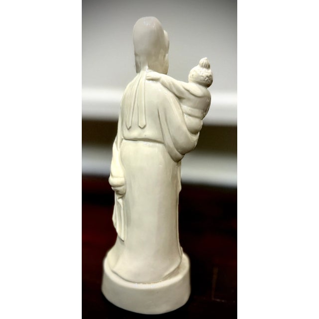 Dehua Porcelain Statue, Blanc De Chine For Sale - Image 4 of 6