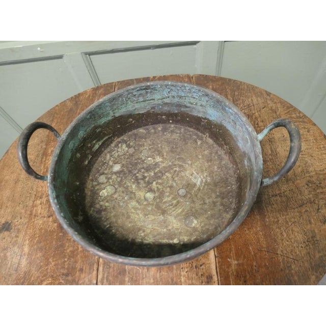 19th Century Copper Preserving Pan For Sale - Image 5 of 8