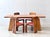Mid-Century Modern Sapporo Dining Table and Chairs in Walnut by Mario Marenco for Mobilgirgi, Italy, 1970s, Set of 5 For Sale - Image 3 of 16