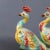 Vintage Multicolored Ceramic Sculpture of Peacocks, Italy, 1970s For Sale - Image 8 of 18