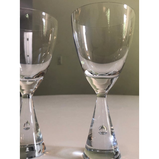 Mid-Century Modern Vintage Holmegaard Wine Cocktail Glasses--Set of 2 For Sale - Image 3 of 6