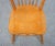 Late 20th Century Tell City Furniture Hard Rock Maple Colonial Style Cattail Back Dining Chair For Sale - Image 5 of 9