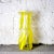 Glass Yellow Glass Vase, 1960s For Sale - Image 7 of 7