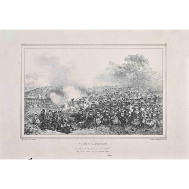 Square Drives is a Lithograph realized by Auguste Raffet in the 1830s. Signed on the plate. Good condition with foxing....