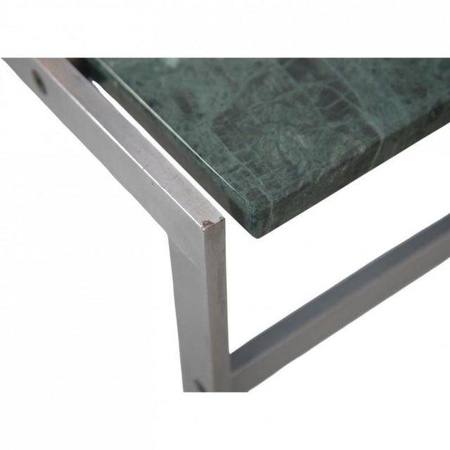 Side Table in Green Marble from Fabricius and Kastholm, 1960s For Sale - Image 6 of 16