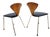 Mid-Century Modern Mid Century Modern Norman Cherner for Plycraft Side Chair - Pair For Sale - Image 3 of 6