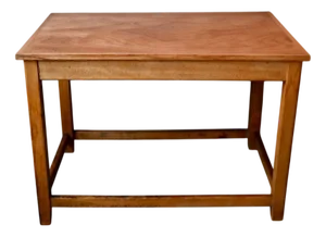 Vintage Industrial Wooden Workshop Drapers Table
