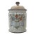 Italian,Majolica ,Hand Painted,Lidded Canister,Jar. For Sale
