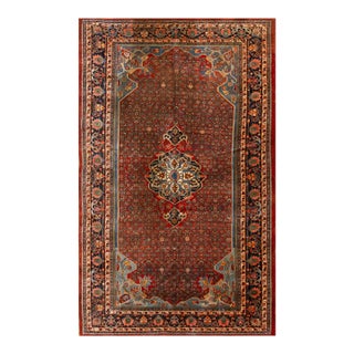 Early 20th Century Persian Bijar Carpet For Sale