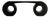 Nero Assoluto Marble Stone Eye Bench by Esther Knopfler For Sale