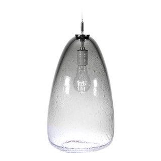 Summit Pendant Light from the Fizz Collection in Charcoal For Sale