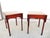 Vintage Mahogany Pembroke Dropleaf Side Table Pair ~ Georgian Chippendale Federal Style For Sale - Image 18 of 18