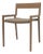 Collector Nihon Dining Chair in Famiglia 07 Fabric and Walnut by Francesco Zonca Studio For Sale