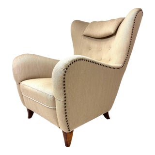 1950's Swedish Lounge Chair by Olle Sjögren For Sale