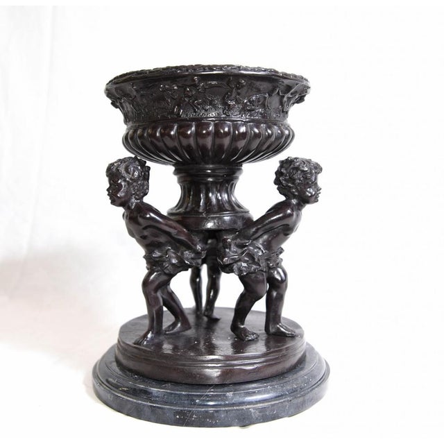 French Bronze Cherub Tureen Dish For Sale - Image 9 of 9
