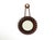 Round Wall Mirror with Leather Frame and Strap, 1960s For Sale - Image 17 of 17